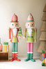 Life-Size Painted Metal Nutcracker