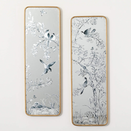 NATURE PRINTED WALL MIRROR