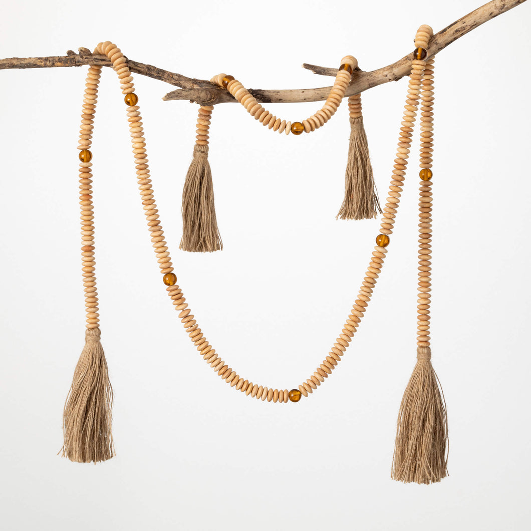 Amber Beaded Garland Set/2
