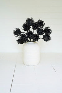 Black Floral Pick