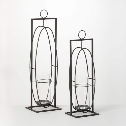Oversized Sconce Holder Set