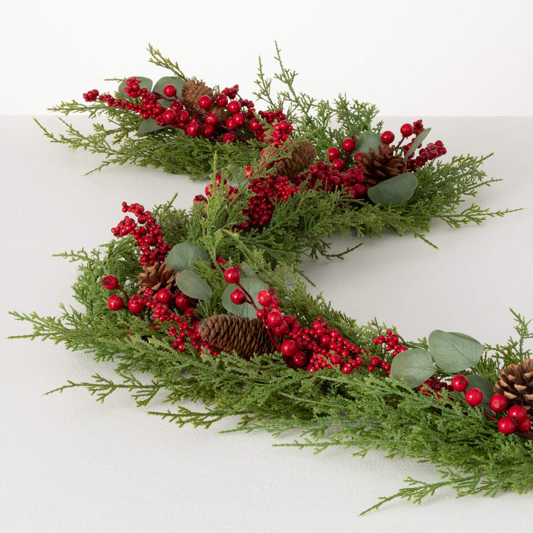 Cedar Berry Garland