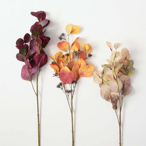 Fall Eucalyptus Leaf Spray Set/3