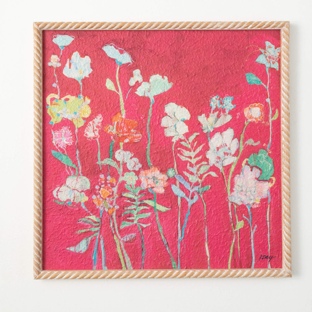 Bright Floral Watercolor Art