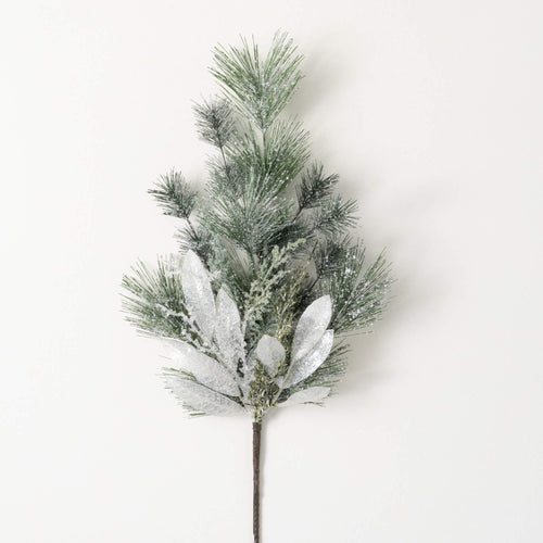 Frosted Snow Pine Spray