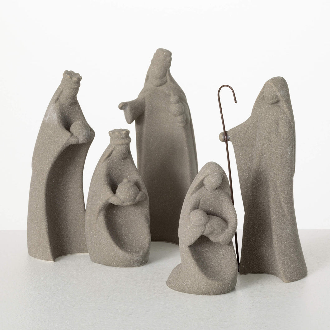 Modern Ceramic Nativity Set/5