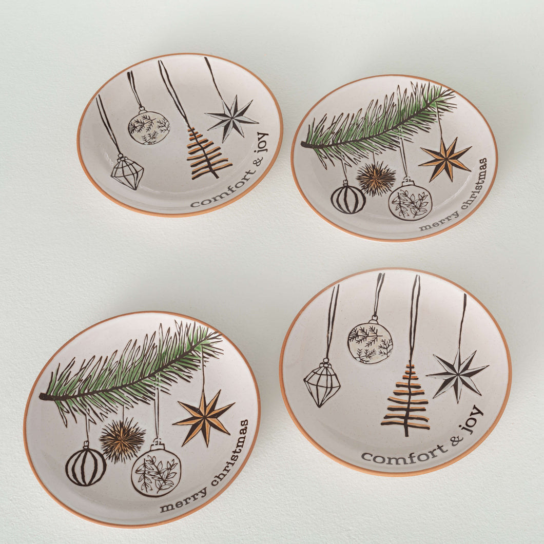 MODERN WHITE COZY SNACK PLATE