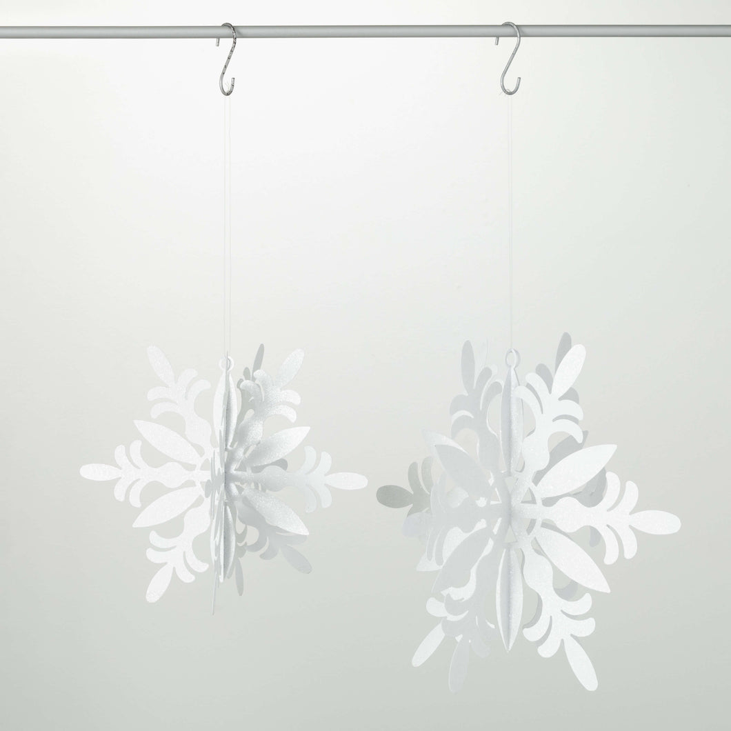 3D SNOWFLAKE ORNAMENTS