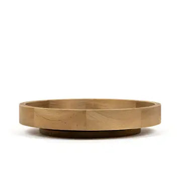 Wooden Lazy Susan Spin Tray For Kitchen Organization