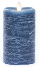 Load image into Gallery viewer, Blue Rustic Candle