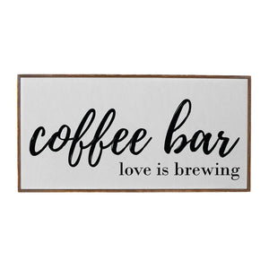32x16 Coffee Bar Sign