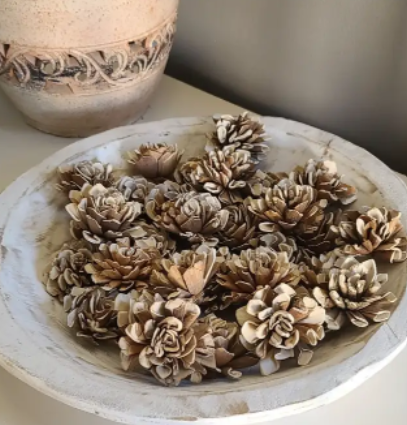 Dahlia Sola Wood Flower (set of 5)
