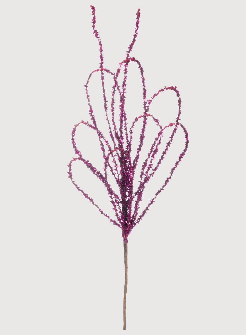 Fuchsia Sequin Spray