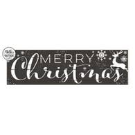 Merry Christmas with Reindeer Sign