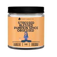 Stressed Blessed Candle