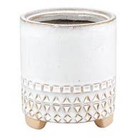 White Modern Vase