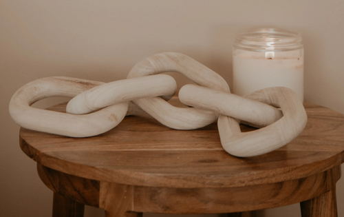Wood Chain Link