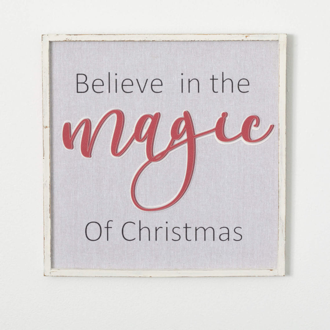Believe In Magic Wall Decor