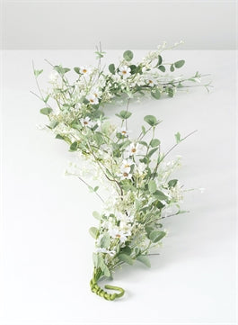Daisy Eucalyptus Garland