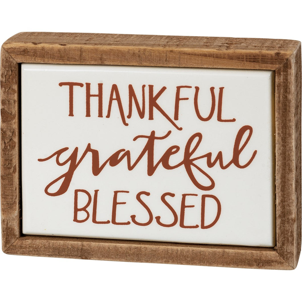 Box Sign-Grateful