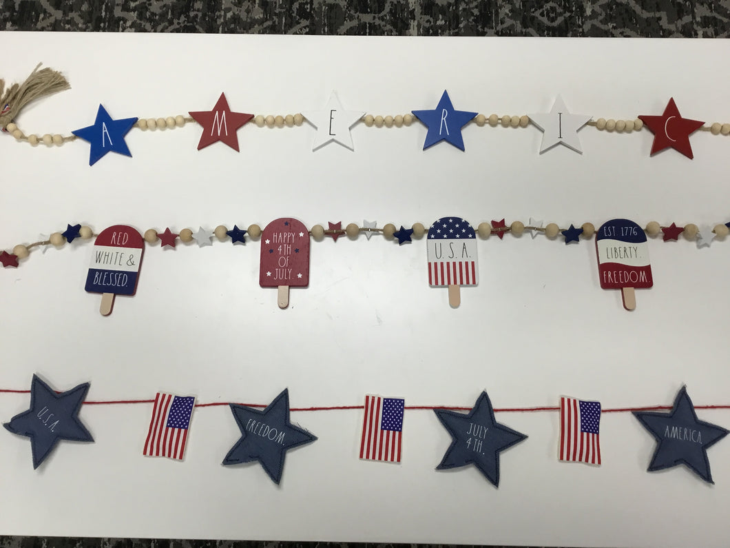 4th of July Garland
