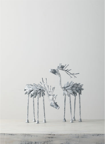 Bent Neck Pinecone Reindeer