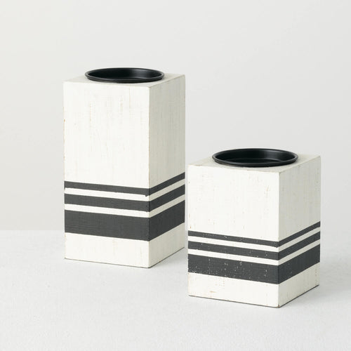Square Pillar Candle Holder
