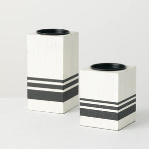 Square Pillar Candle Holder