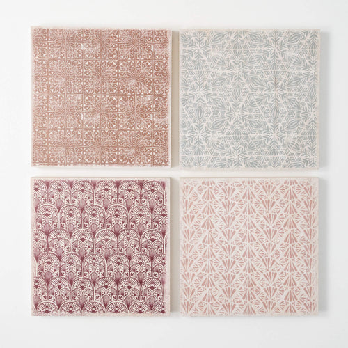 Wallpaper Print Wood Panel Set