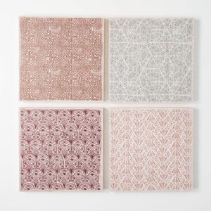 Wallpaper Print Wood Panel Set