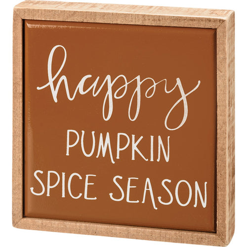 Box Sign-Pumpkin