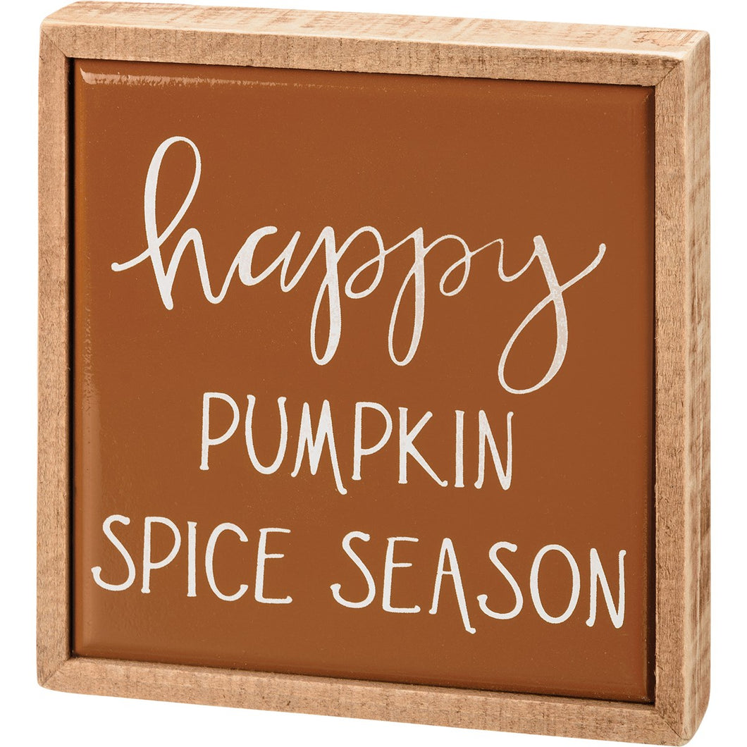 Box Sign-Pumpkin
