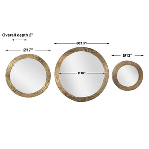 Novara Round Mirrors