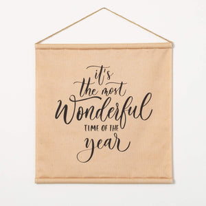 Hanging Holiday Scroll