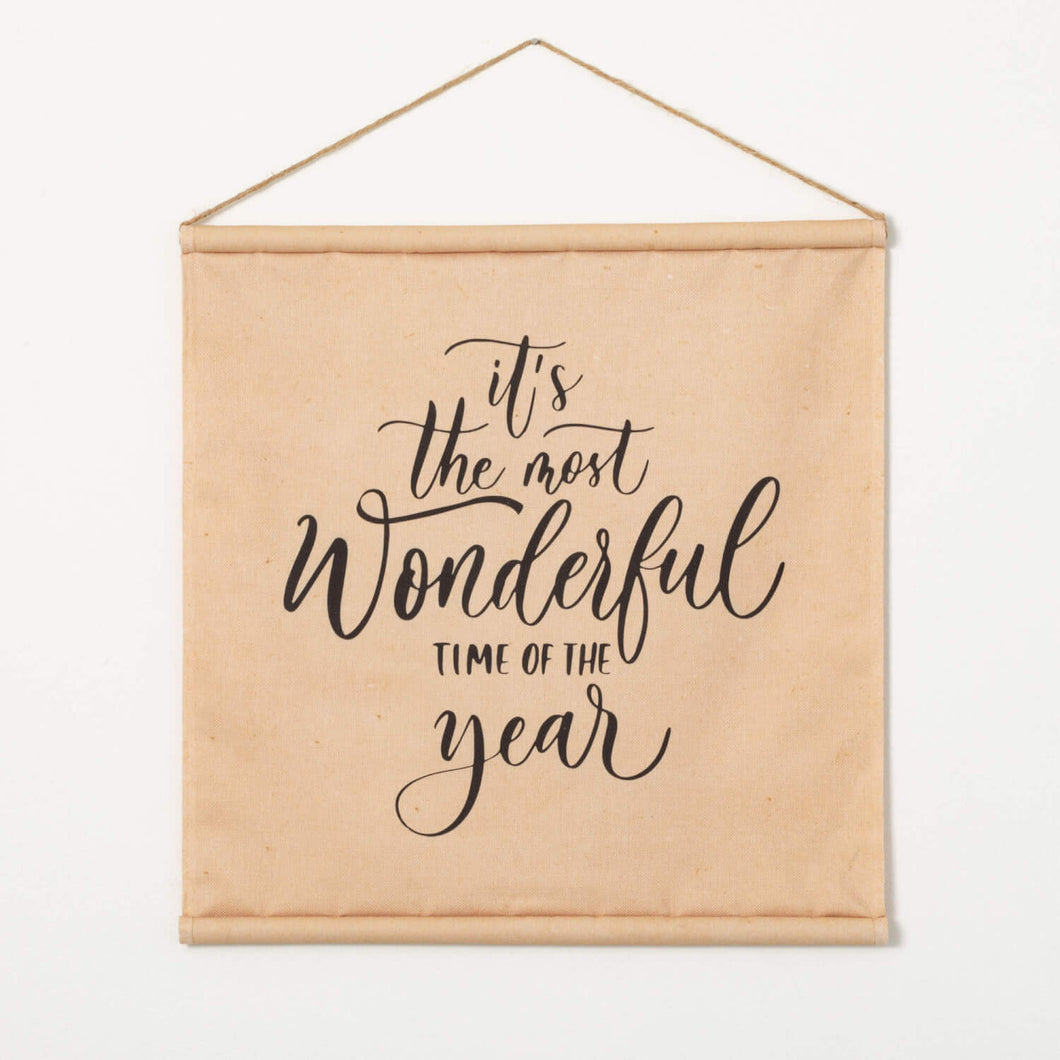 Hanging Holiday Scroll